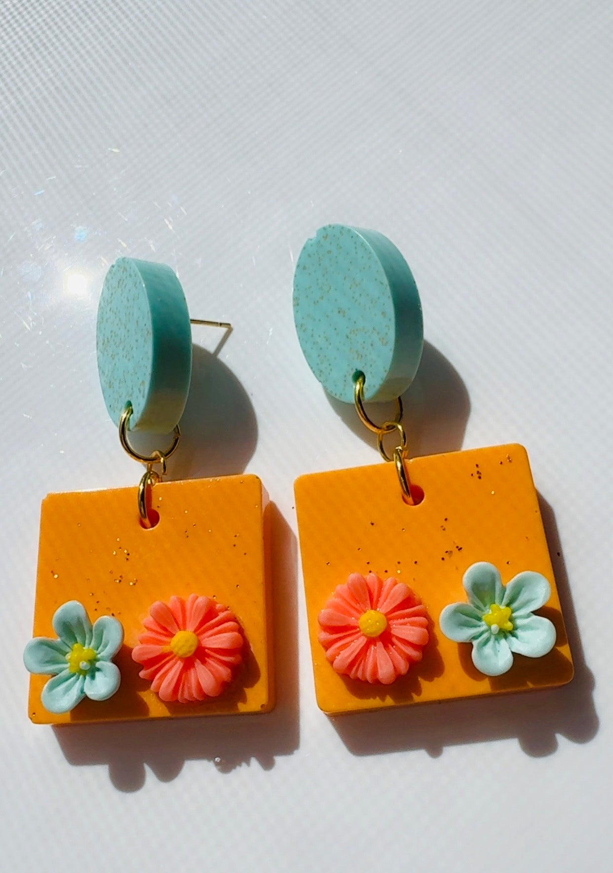 Twin Floral Sisters Ear Candy