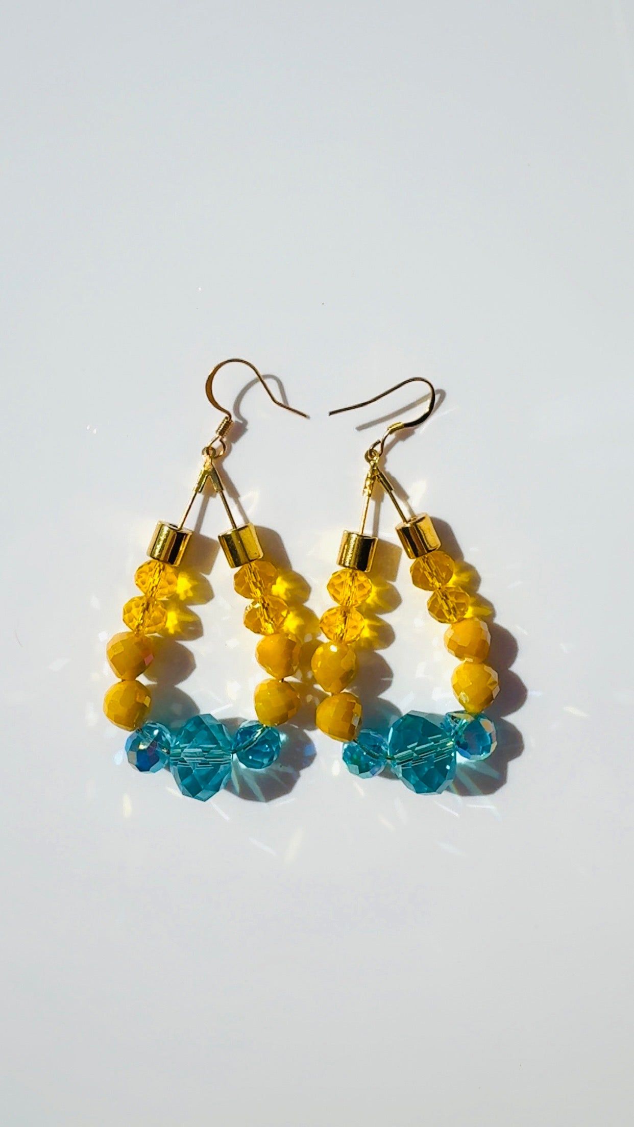 Yellow and Blue Crystal Loops