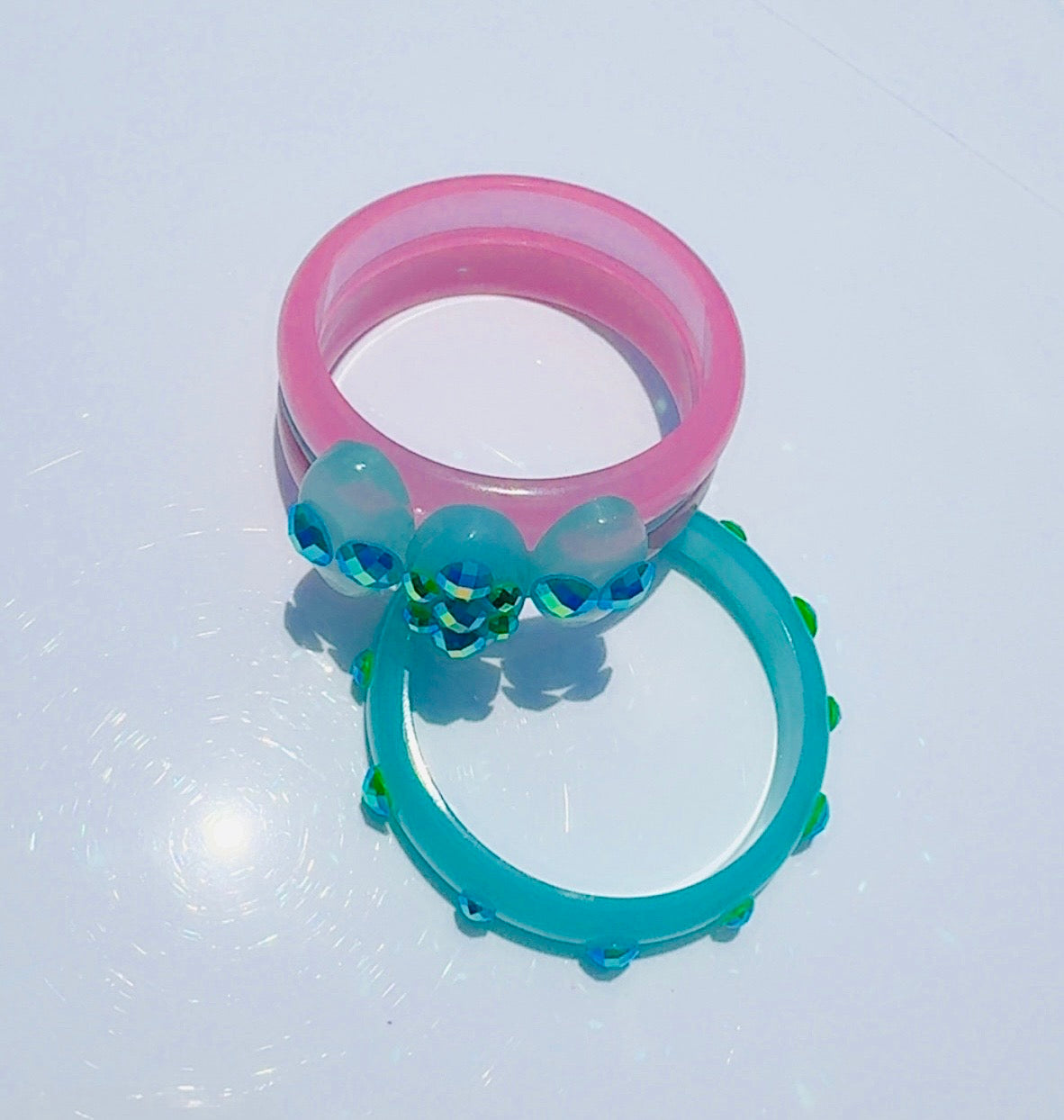 Double Mint Trouble Bangles
