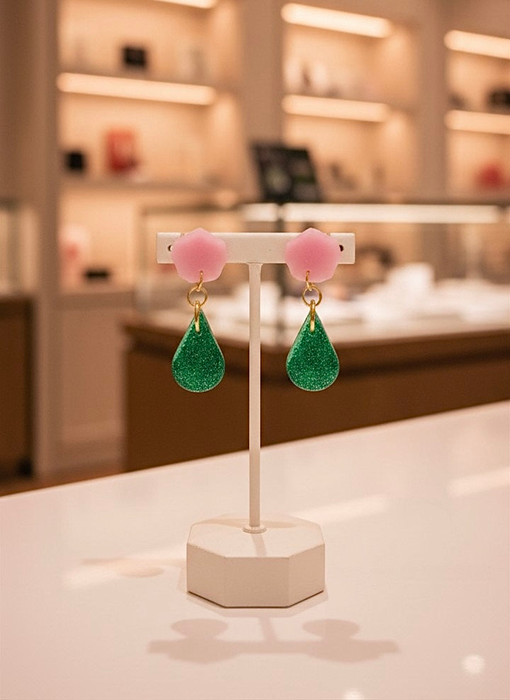 Wicked Teardrop Ear Candy