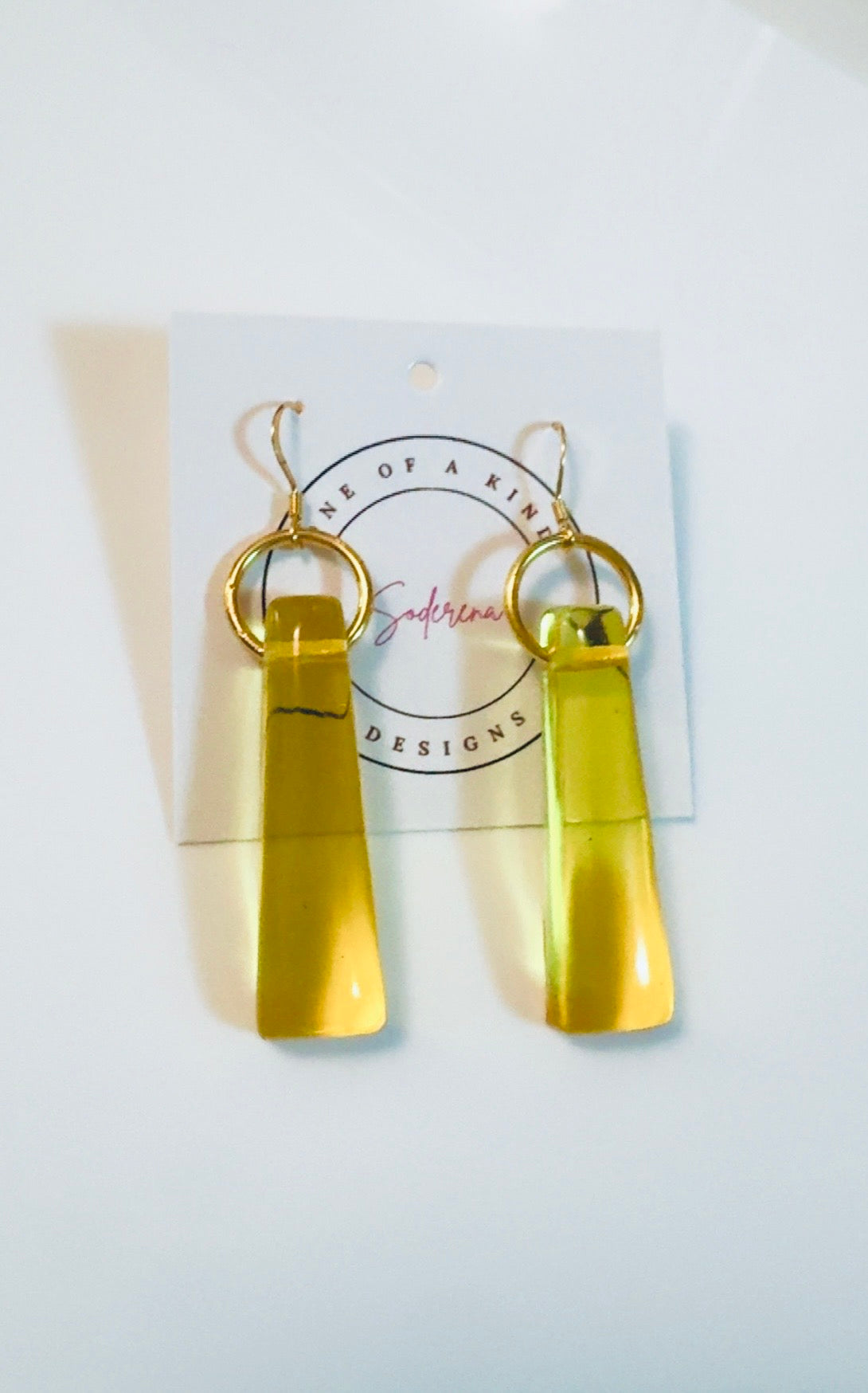 Golden Pendulum Ear Candy