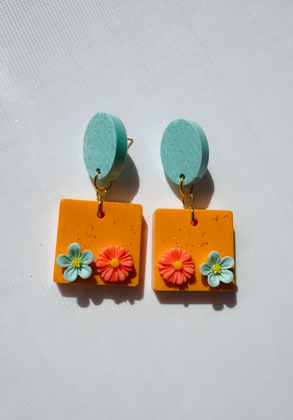Twin Floral Sisters Ear Candy
