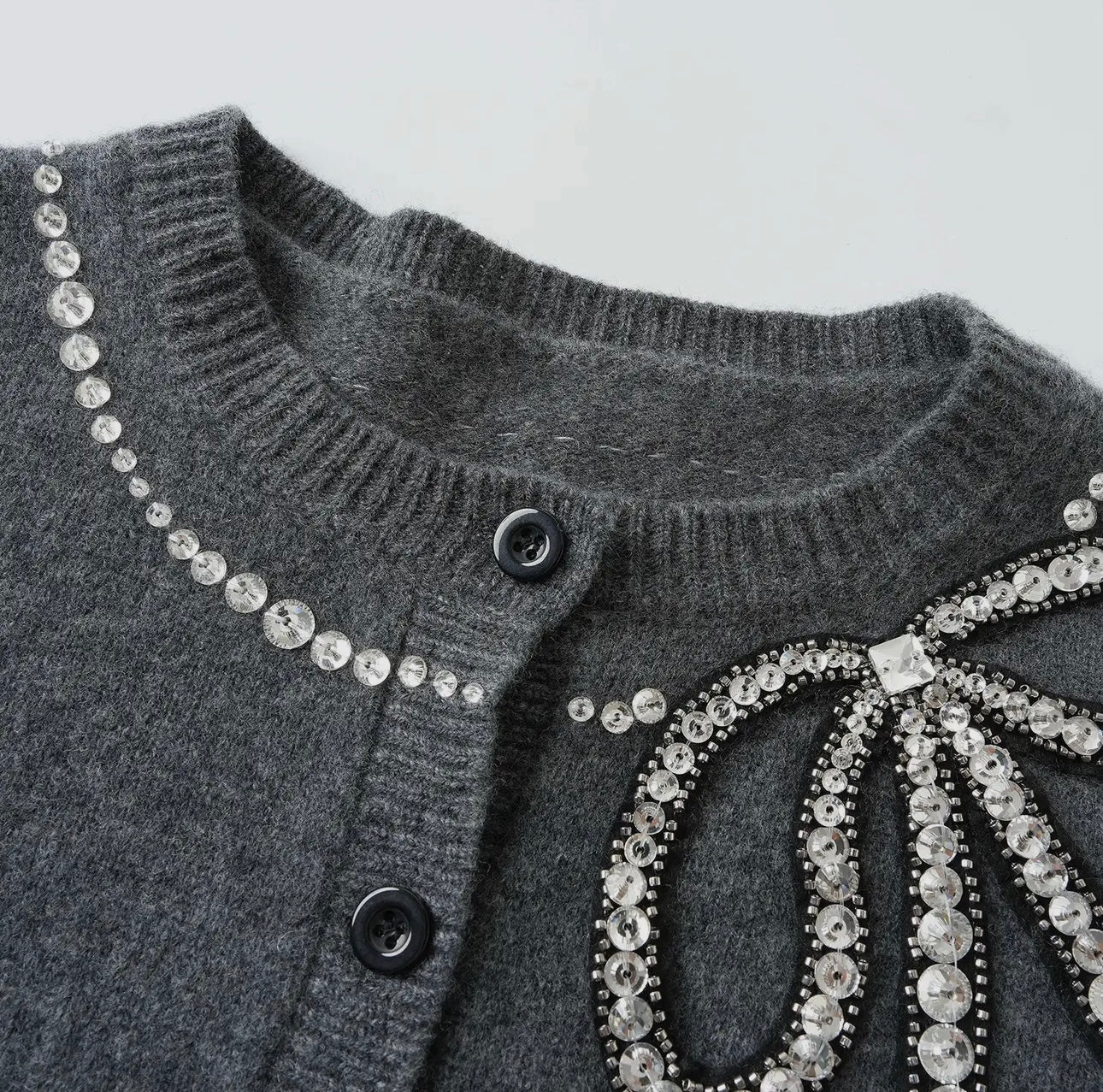 Kiki Cashmere Wool Bow Sweater