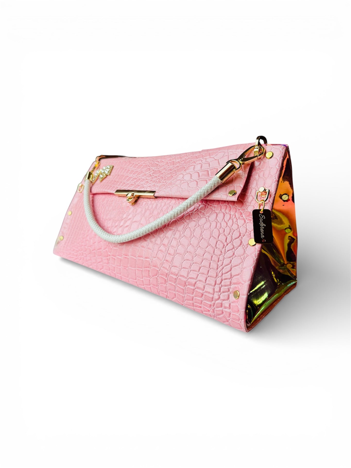 Sold out Signature Soderena Handbag *Pink Tria