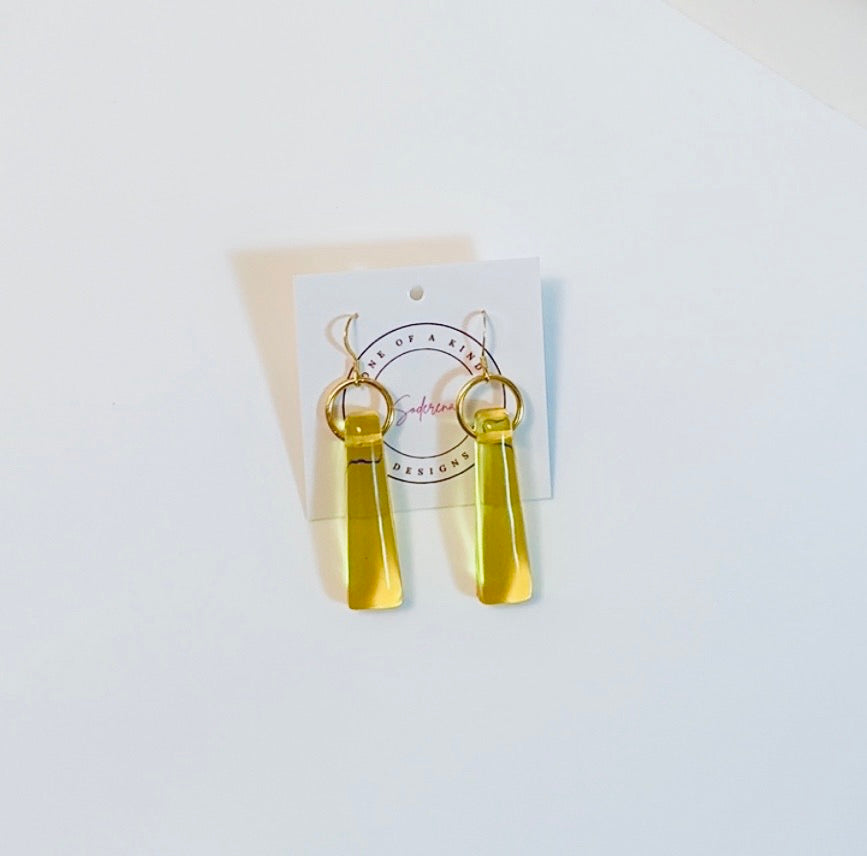 Golden Pendulum Ear Candy