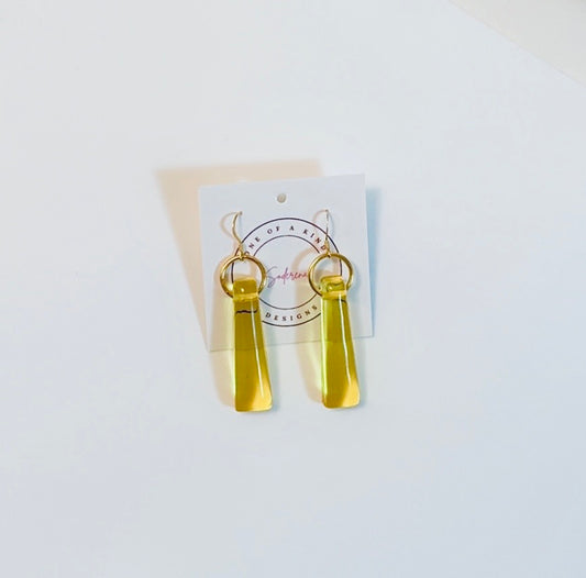 Golden Pendulum Ear Candy