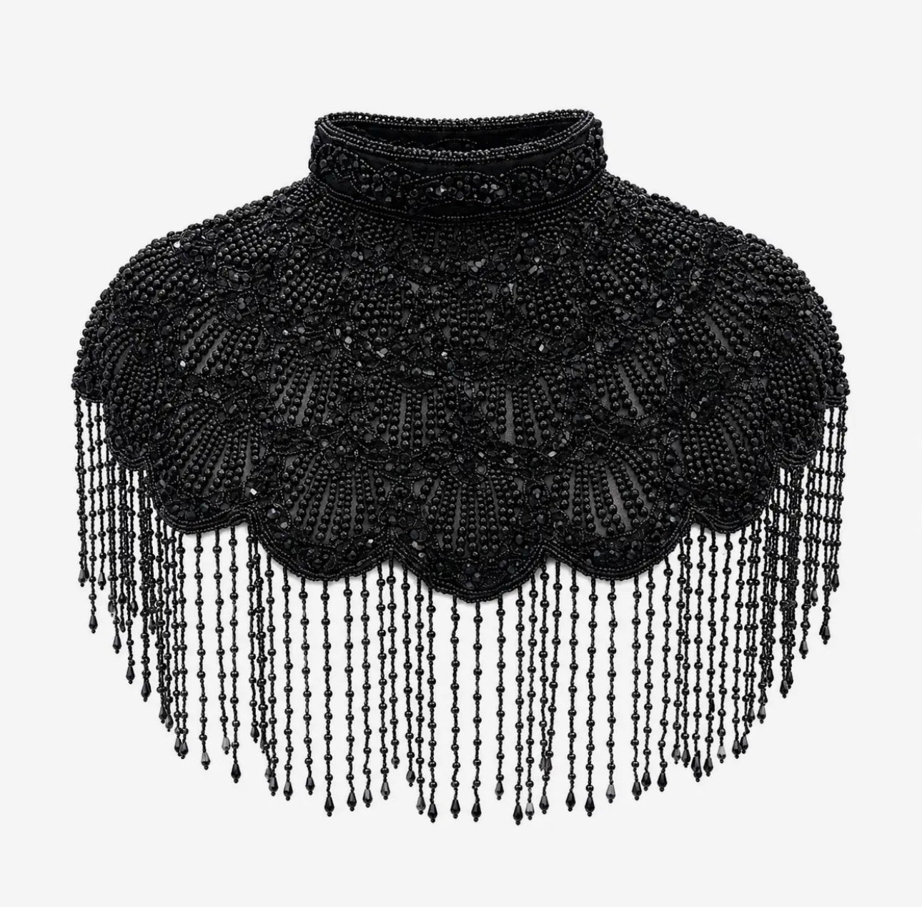 Handmade Beaded Cape