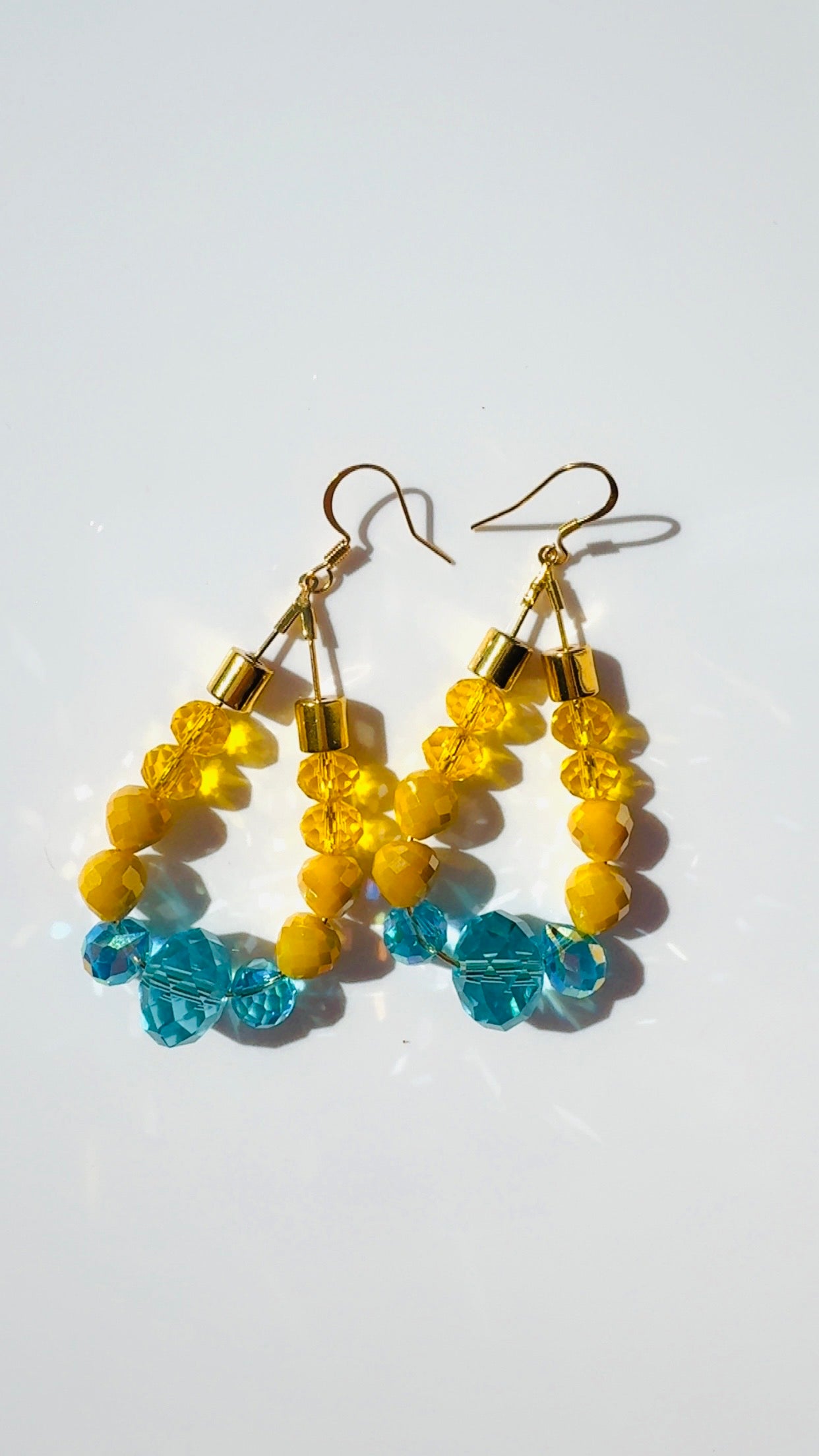 Yellow and Blue Crystal Loops