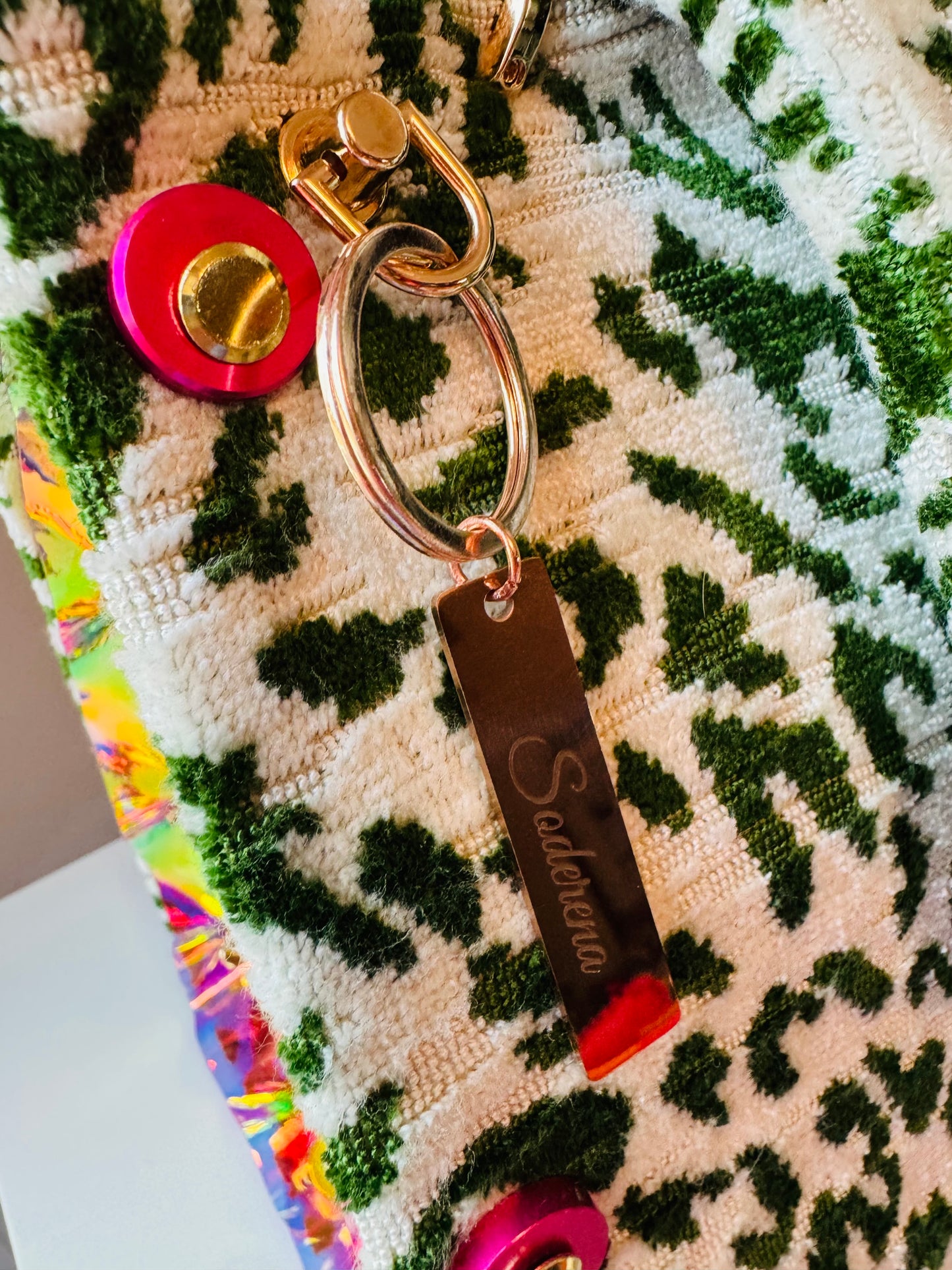 Wicked Green Cheetah Bag