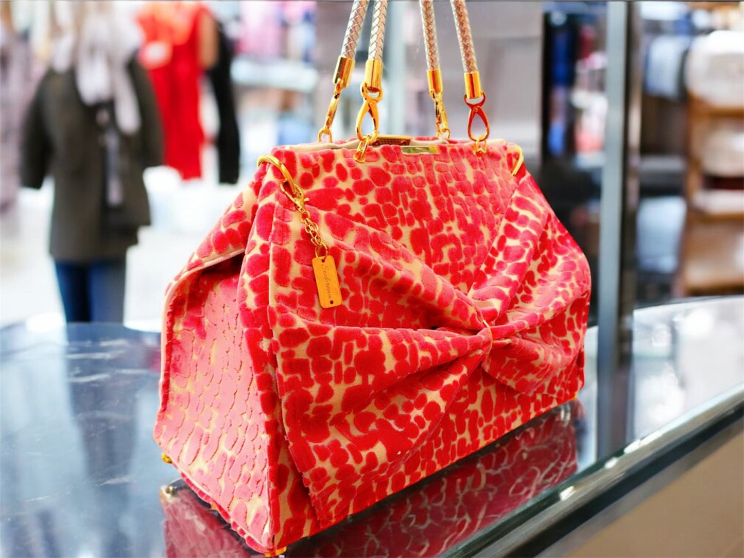 Pink Velvet Dr. Bag *Designer Favorite