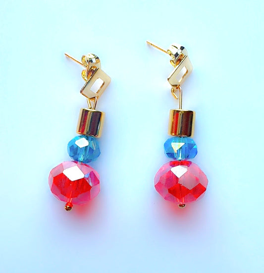 Orange and Blue Small Stack