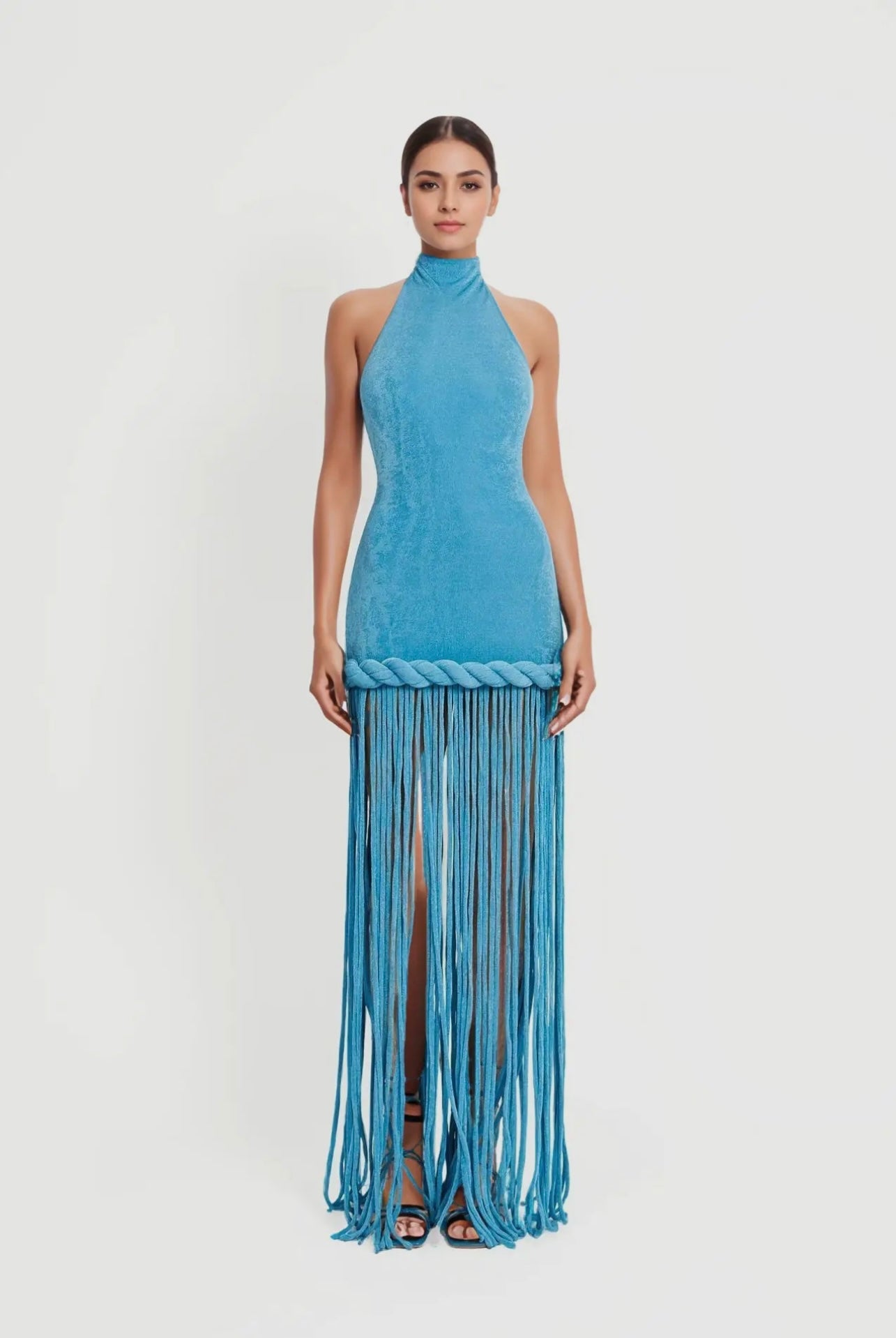 Sold out Soderena Turquoise Rope Dress