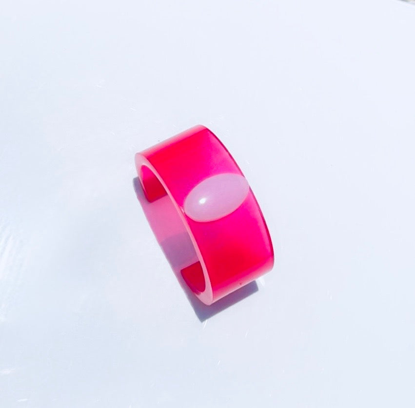 Pink Medallion Cuff