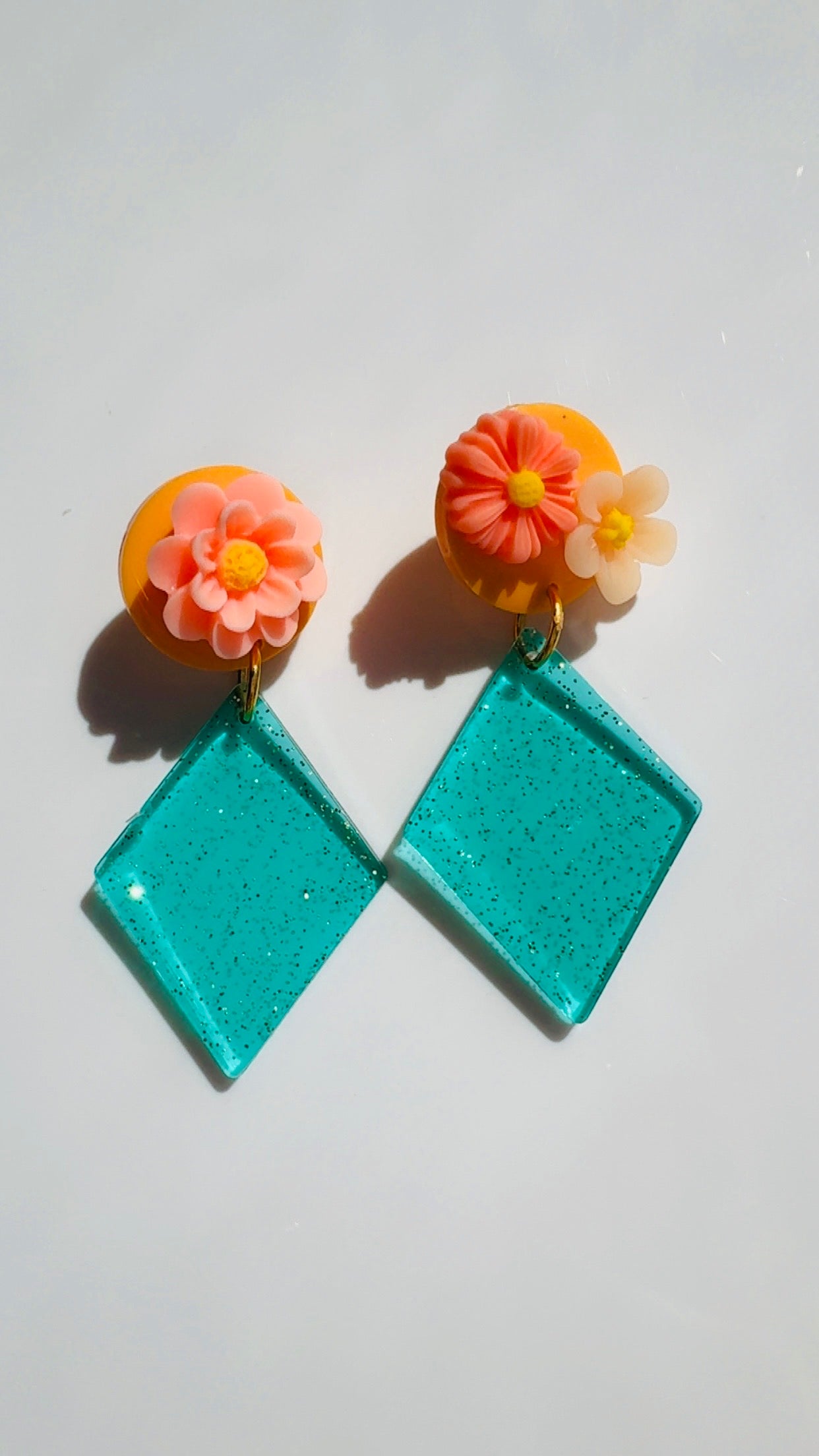 Atlanta Dahlia Floral Ear Candy