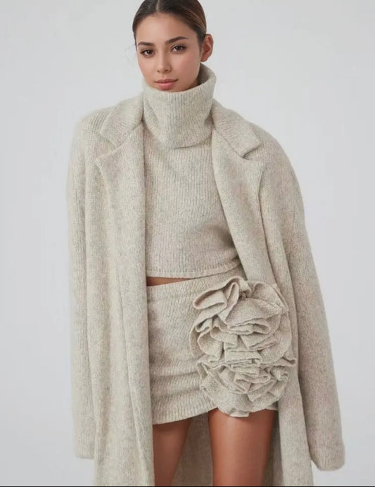 Sandy Beach Sweater Set