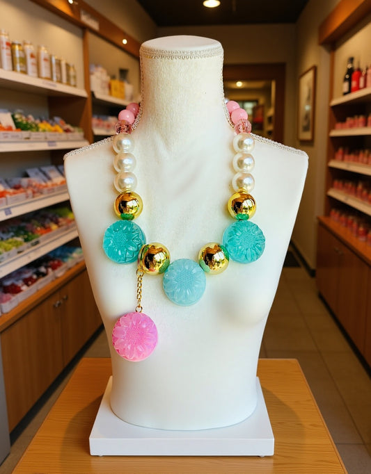Floral Cupcake Neck Candy