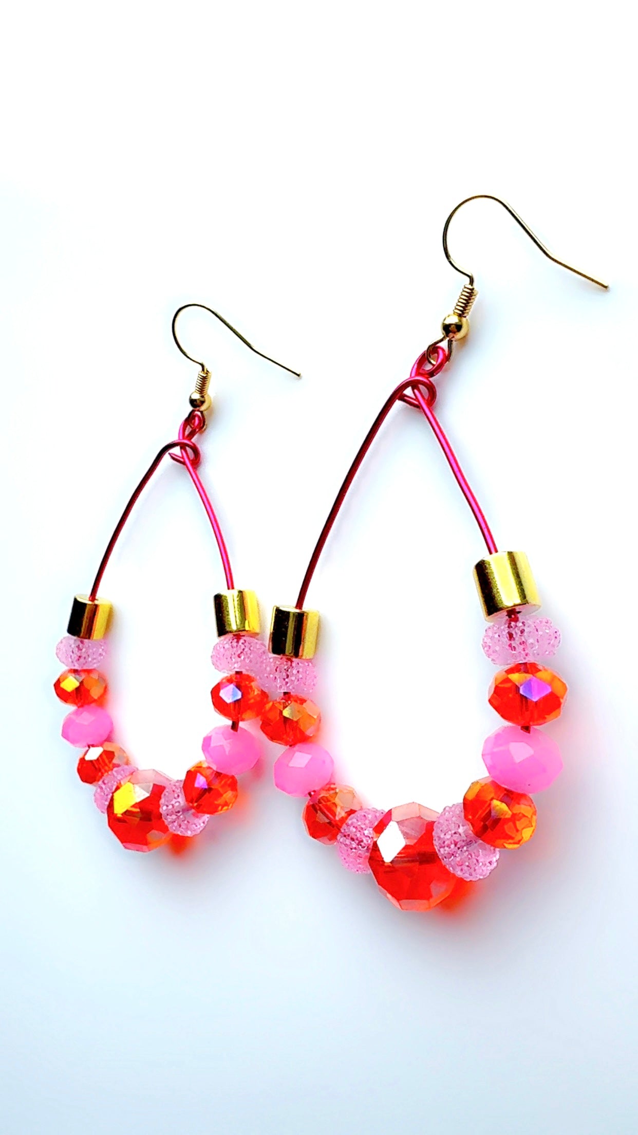 Orange and Pink Bubble Gum Ear Candy