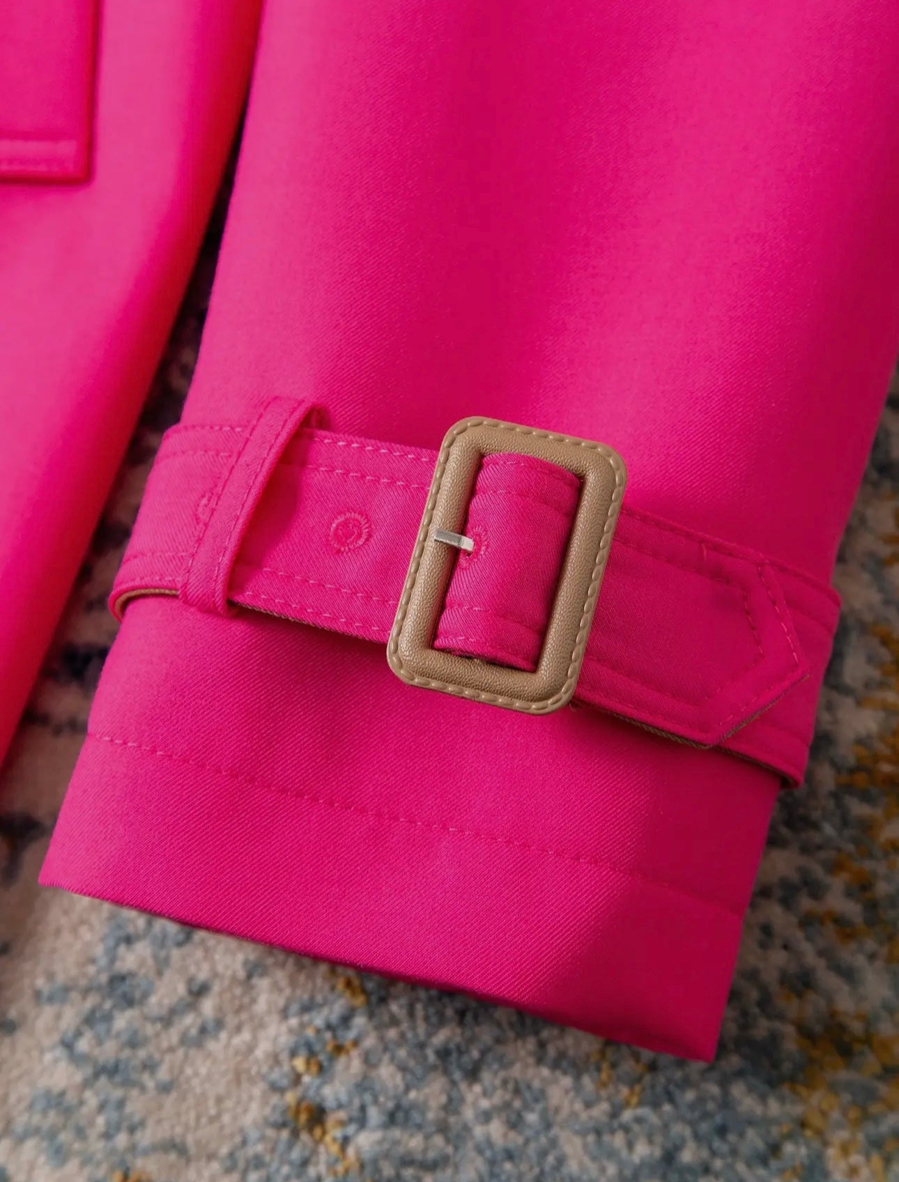 Samantha Pink Trench