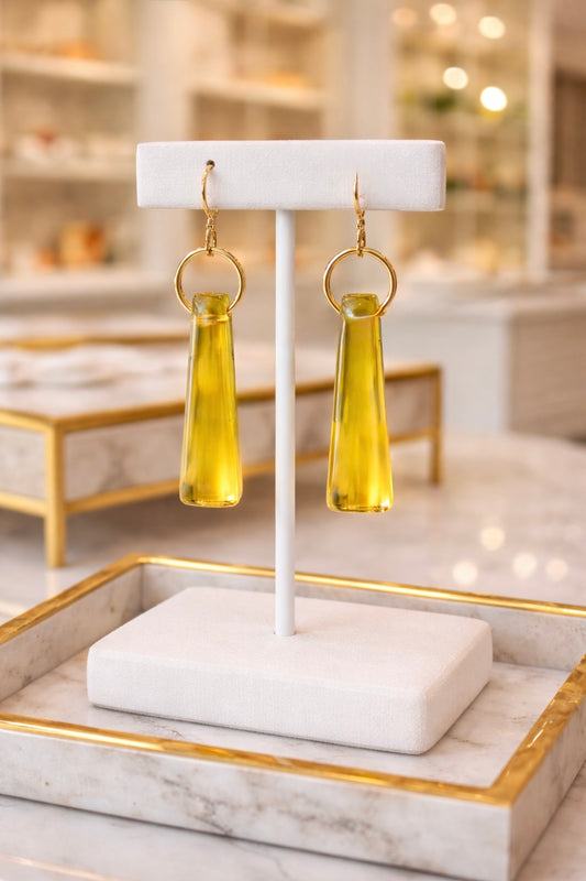 Golden Pendulum Ear Candy