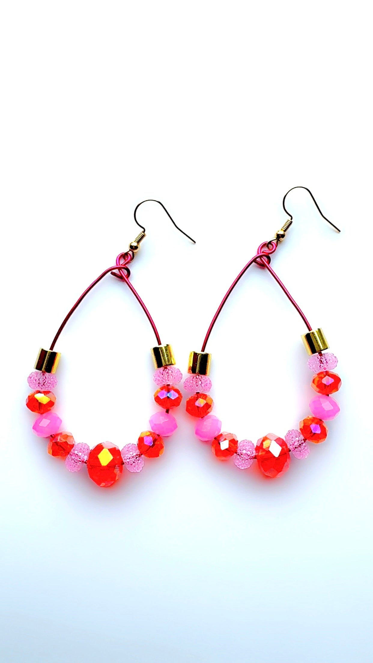 Orange and Pink Bubble Gum Ear Candy
