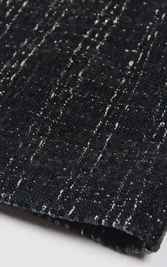 CoCo Black Sequin Skirt