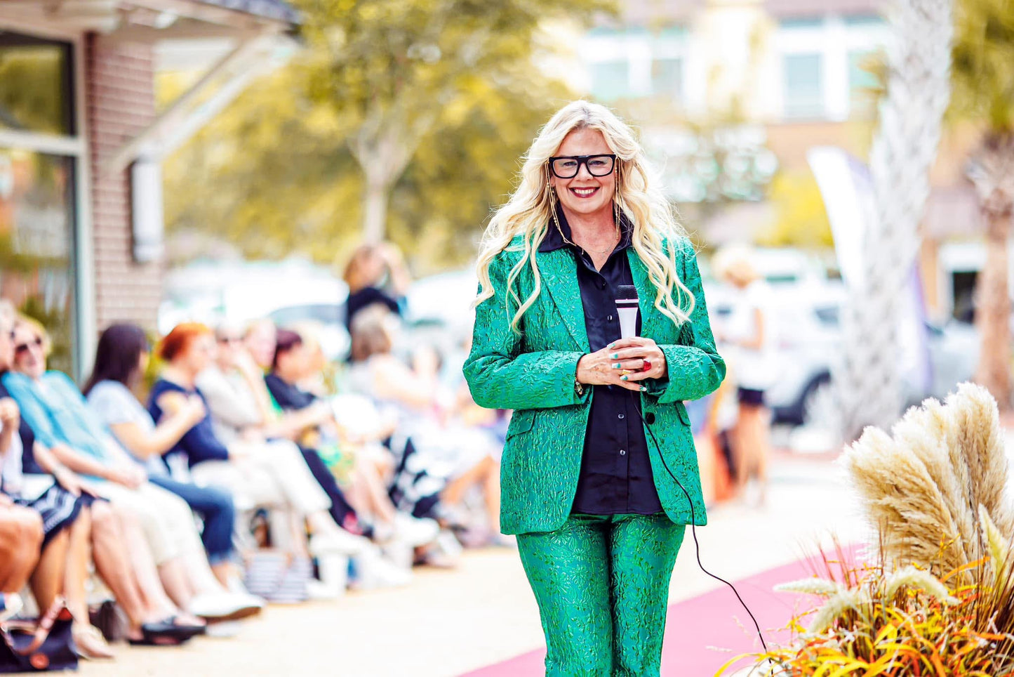 Ivy Green Textured Suit