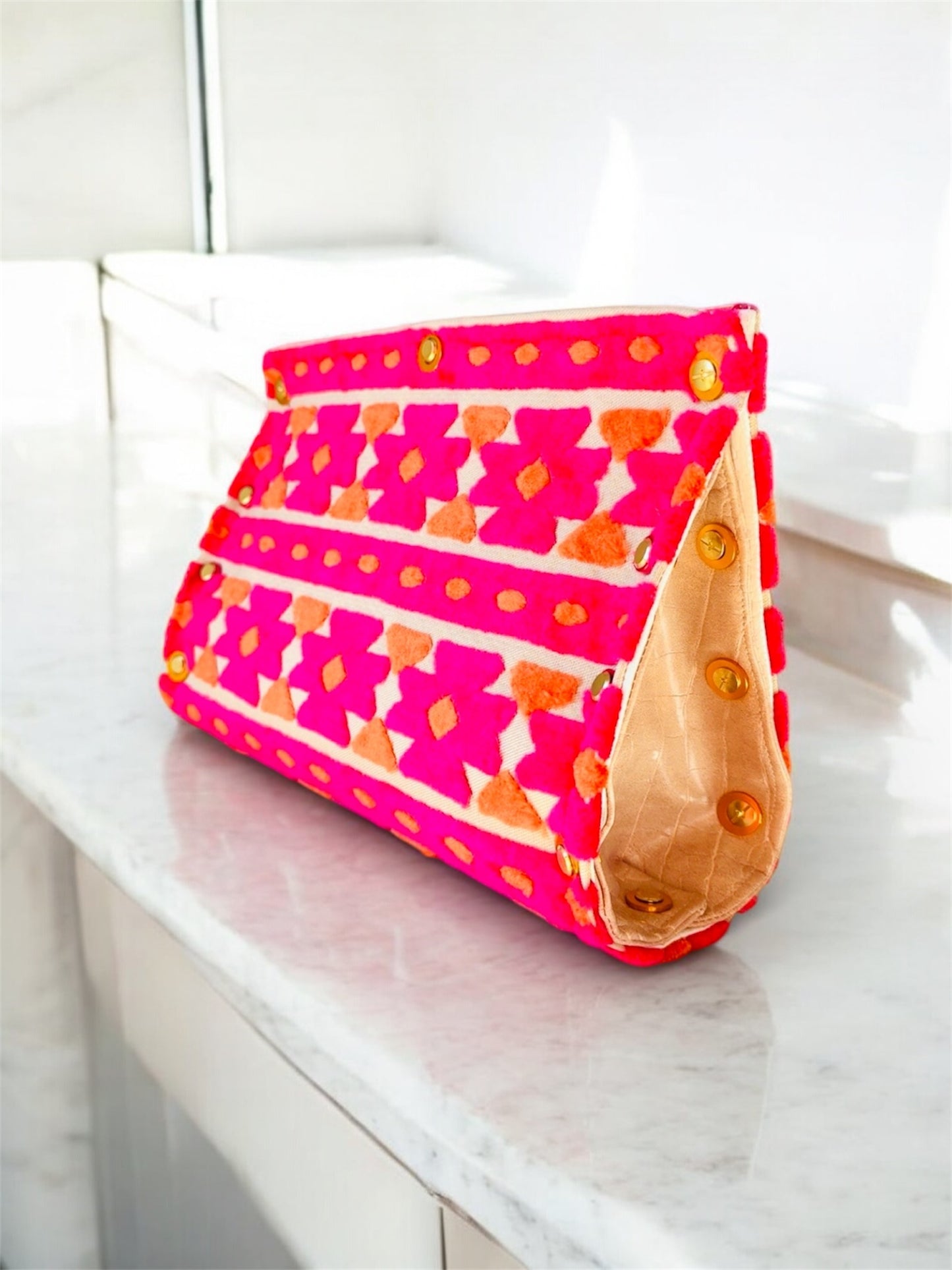 Kasbah Velvet Clutch