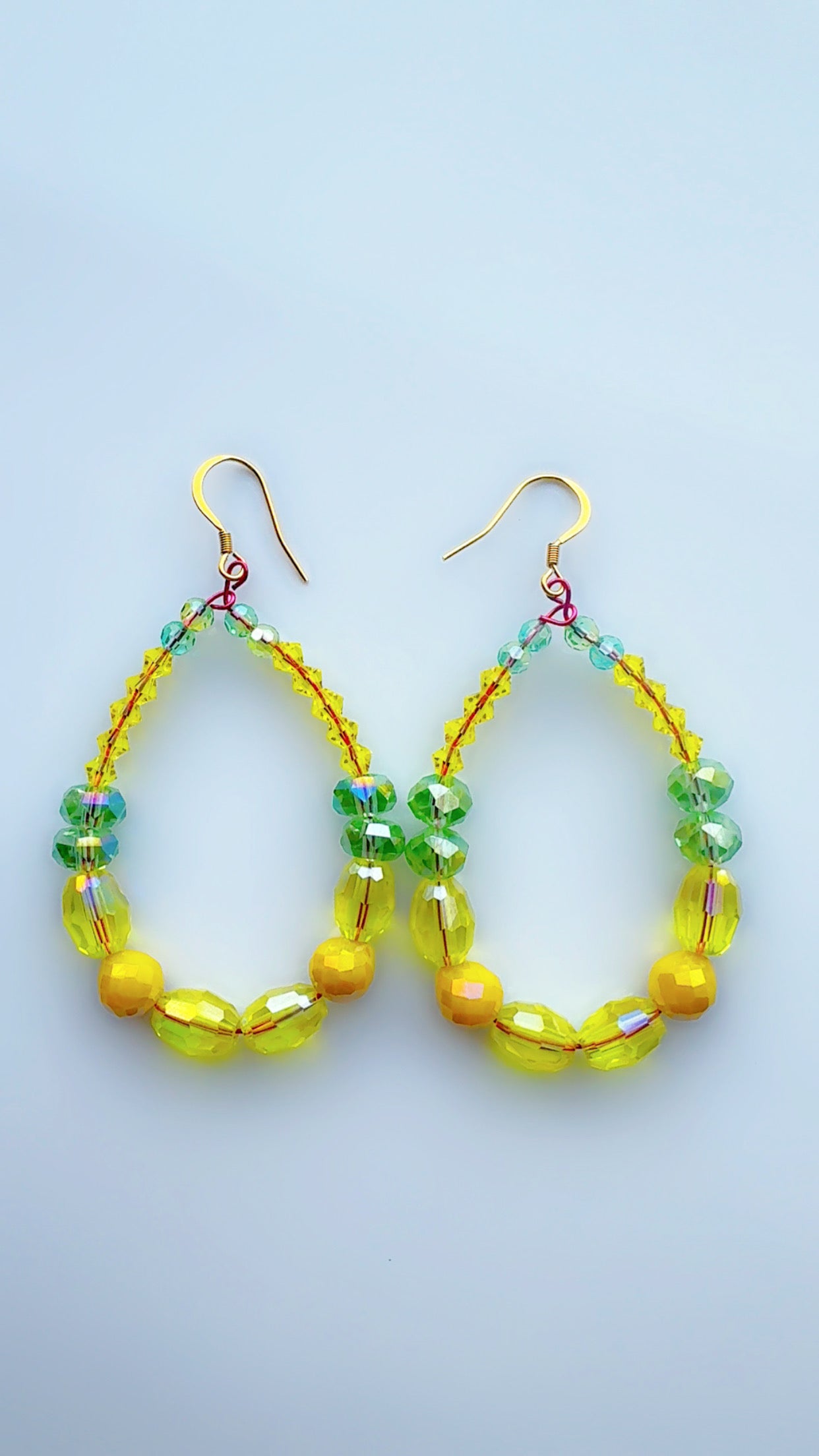 Yellow Brick Road Crystal Earrings Candy *Brand Signature Style