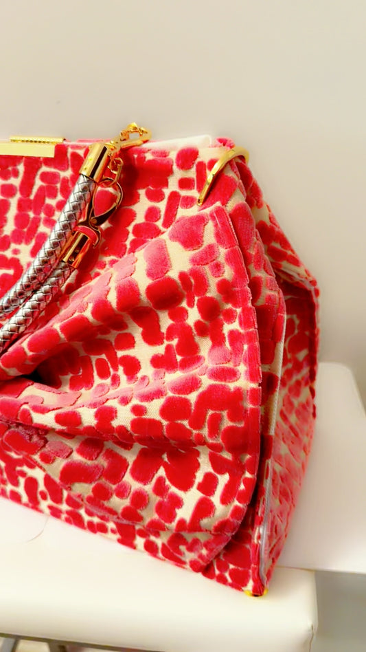 Pink Velvet Dr. Bag *Designer Favorite